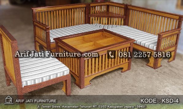 Kursi Sudut Jati Minimalis Model Kursi Sudut Terbaru Kayu Jati Arif Jati Furniture