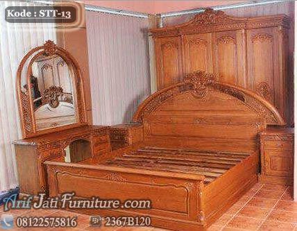 Set Tempat Tidur Ukiran Citra