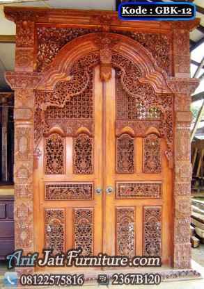 Gebyok Pintu Rumah