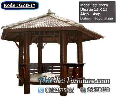 Gazebo Segi Enam
