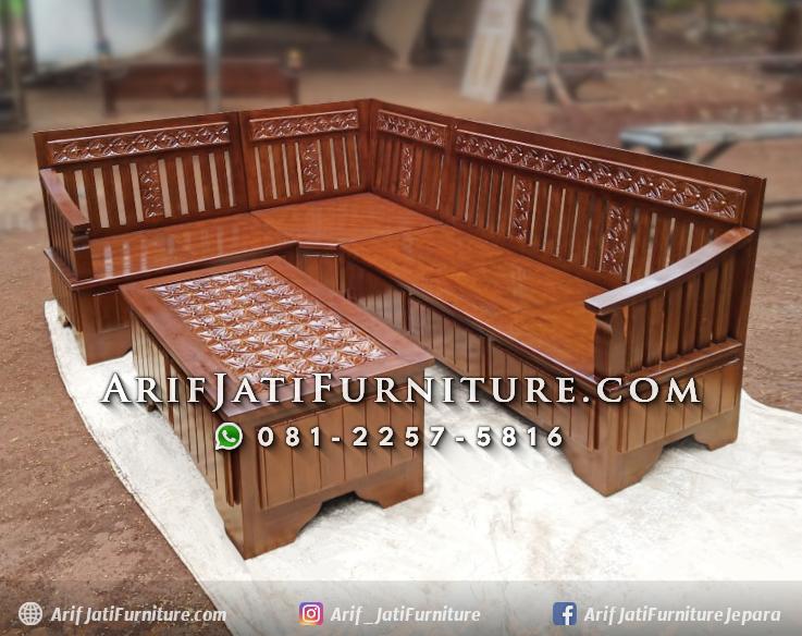 Jual Kursi Tamu Sudut