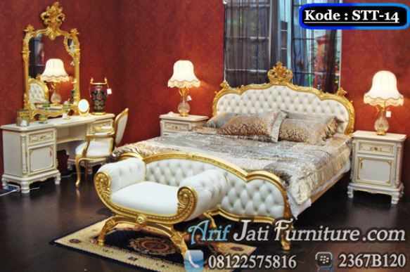 Set Kamar Tidur Desain Eropa