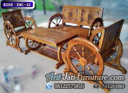 kursi tamu sedan roda