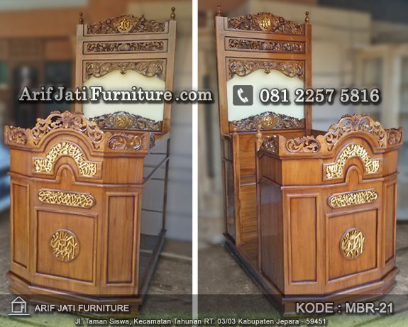 jual mimbar masjid harga murah