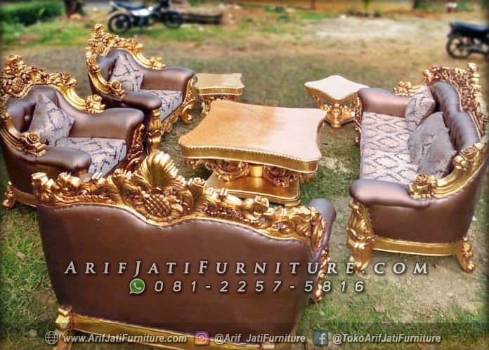 Kursi Tamu Mewah Ukir Jepara
