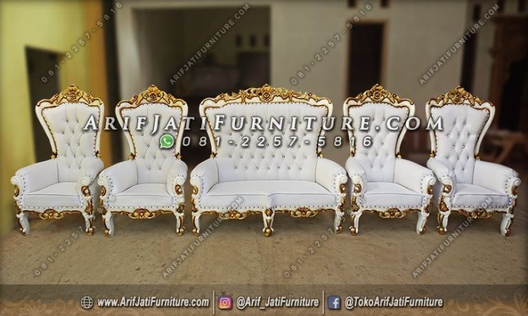 Kursi Pelaminan Syahrini Ukir Jepara